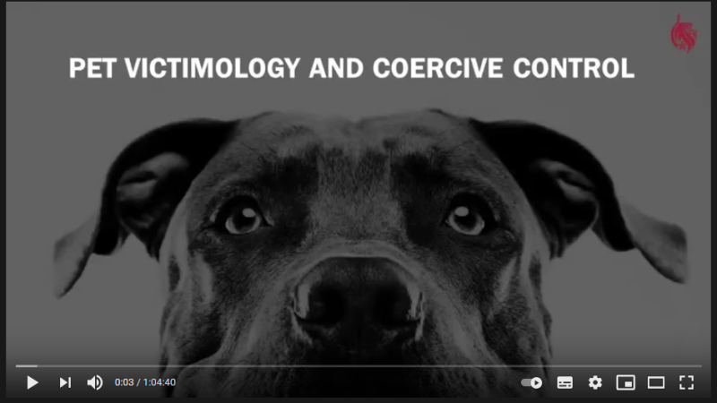 Pet Victimology and Coercive Control