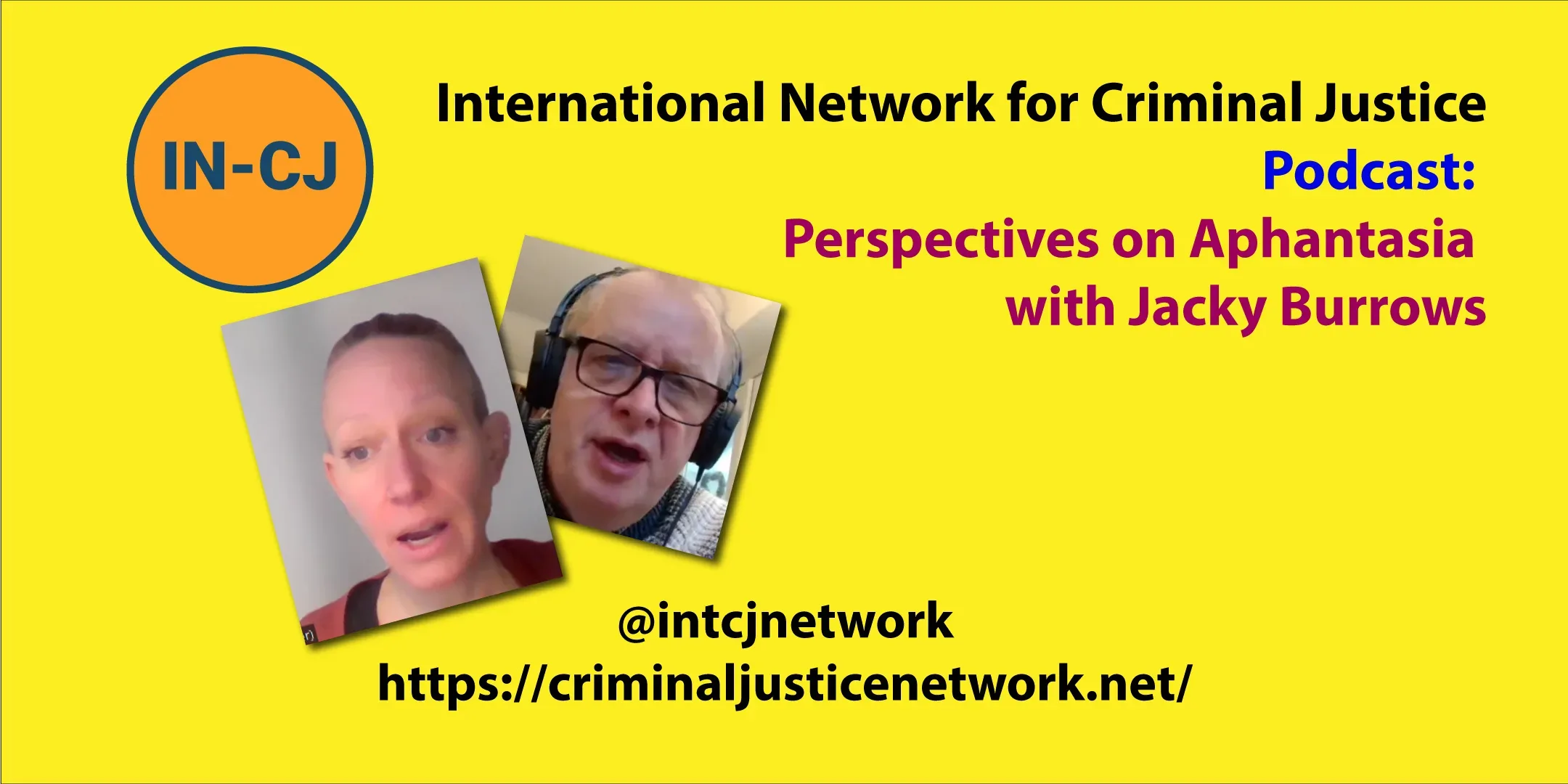 IN-CJ Podcast 044 – Perspectives on Aphantasia with Jacky Burrows