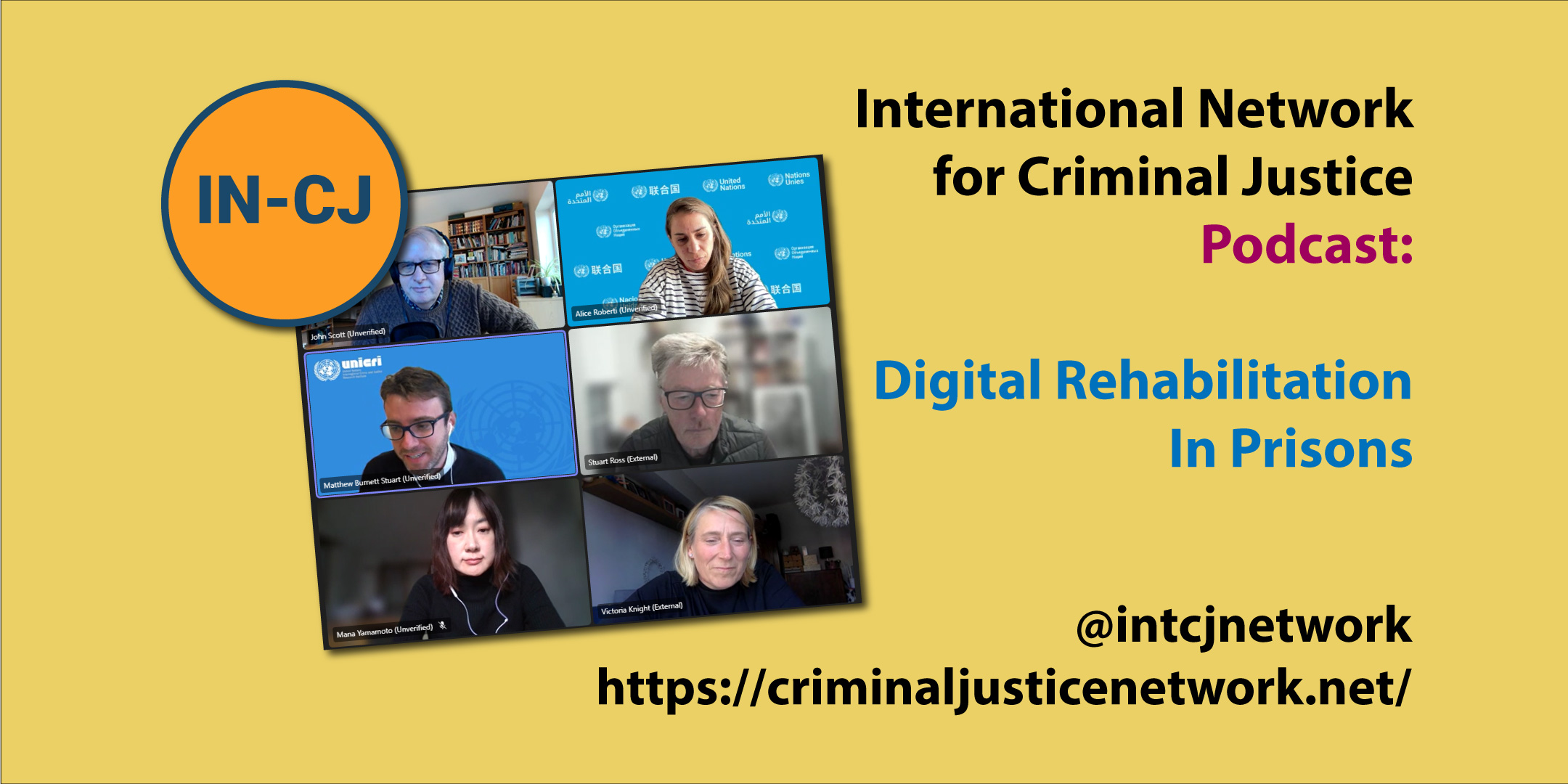 IN-CJ Podcast 050 – Digital Rehabilitation in Prisons