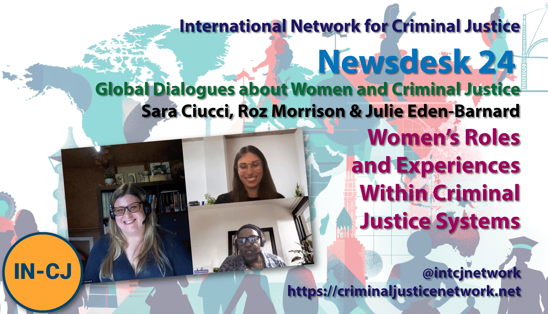 IN-CJ Newsdesk 2024: Women in Criminal Justice – Addressing Unique Challenges