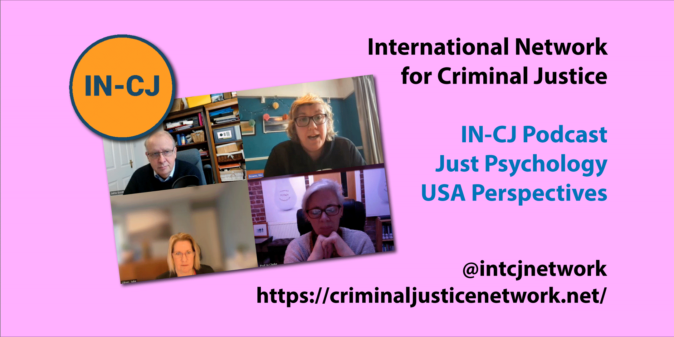 IN-CJ Podcast – Just Psychology American Perspectives