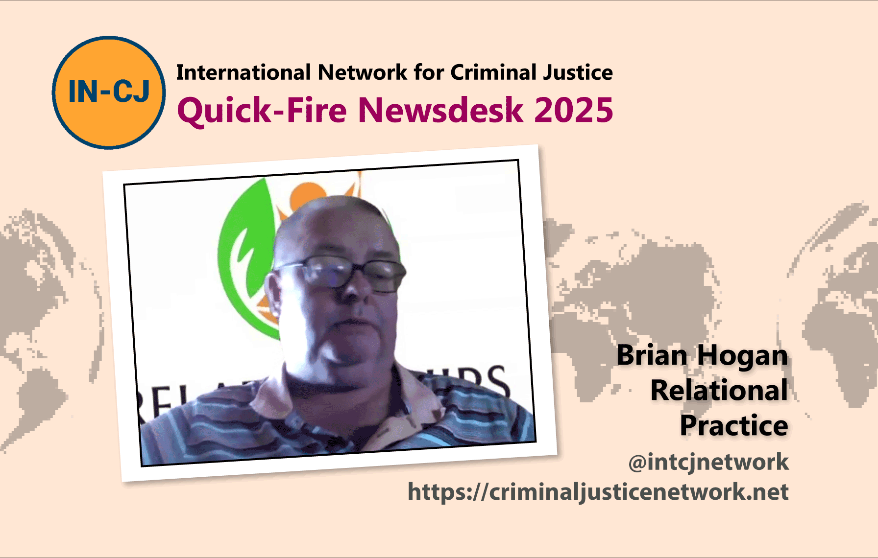 IN-CJ Newsdesk 2025 – Brian Hogan on Relational Practice